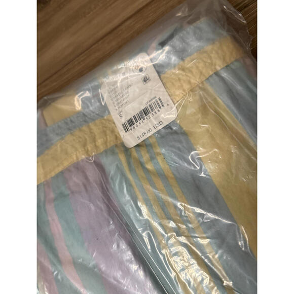 NWT! Free People Primavera Stripe Cotton Midi Dress in Pastel Combo Size Small - Picture 2 of 6